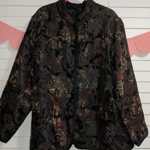 Reversible jacquard Jacket 2X
